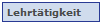 Lehrttigkeit